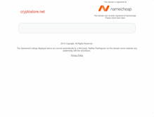 Tablet Screenshot of cryptostore.net